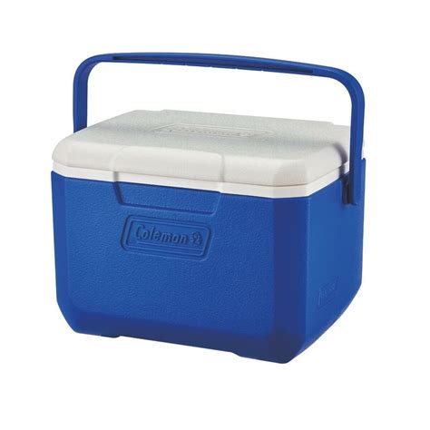 Coleman Performance Cooler 6 Personal 5 QT 4.7 lt Mavi Beyaz Buzluk ...