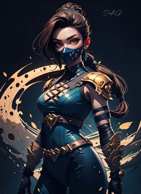 Kitana - Mortal Kombat by Dantegonist on DeviantArt