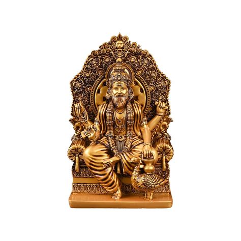 Handcrafted Lord Vishwakarma Murti 6 Inch – Artarium