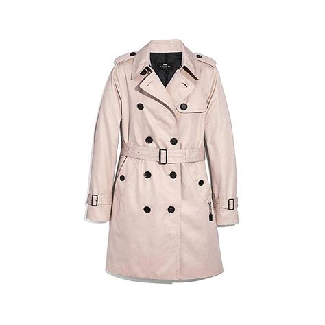 COACH Trench coat in Quartz Size XS Worn twice,... - Depop