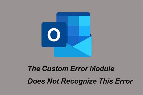 Image result for The Custom Error Module Does Not Recognize This Error