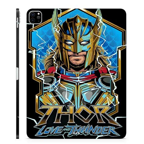 3D Embossed Tablet Skin - Thor God of Thunder Armor – SkinsLegend