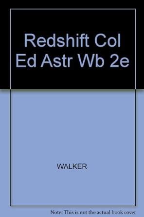 Buy Redshift Col Ed Astr Wb 2e Book Online at Low Prices in India ...