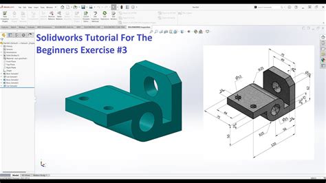 SolidWorks Tutorial for Beginner 2 的图像结果