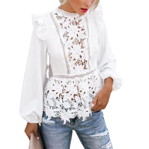 Long Sleeve White Blouse