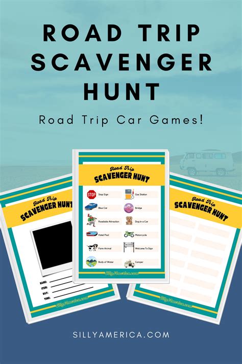 Road Trip Scavenger Hunt (+ Free Printables)