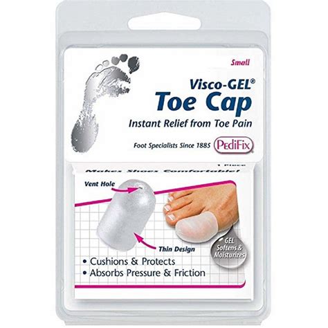 Buy PediFix Visco-Gel Toe Cap, Small 1 ea (Pack of 6) Online at Low ...