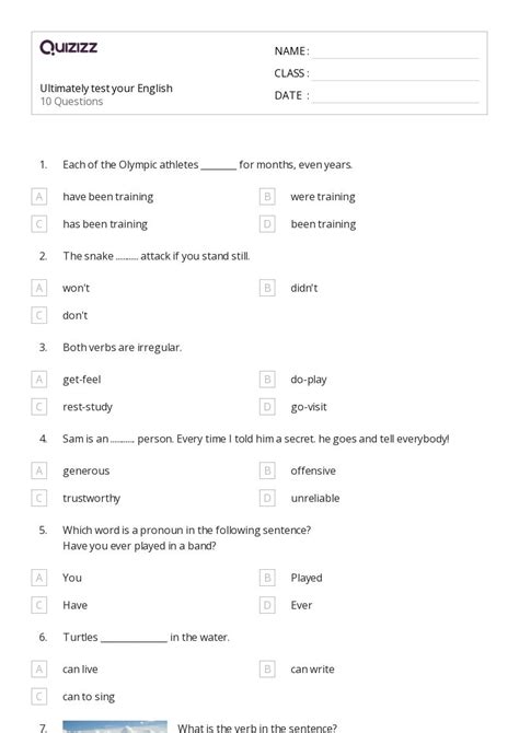50+ Correcting Shifts in Pronoun Number and Person worksheets for ...