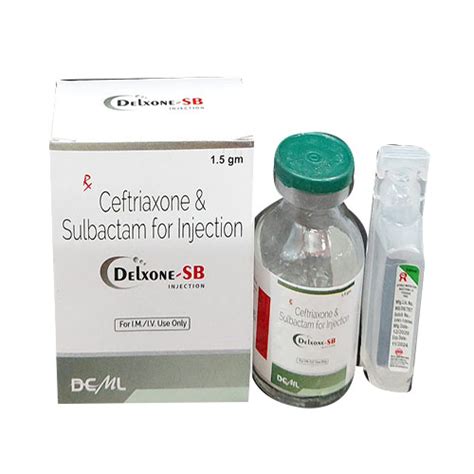 Delxone-SB 1.5gm Injection Bidu Biotech