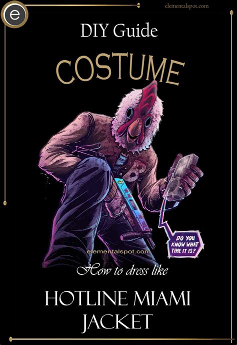 Dress Up Like Hotline Miami Jacket - Elemental Spot