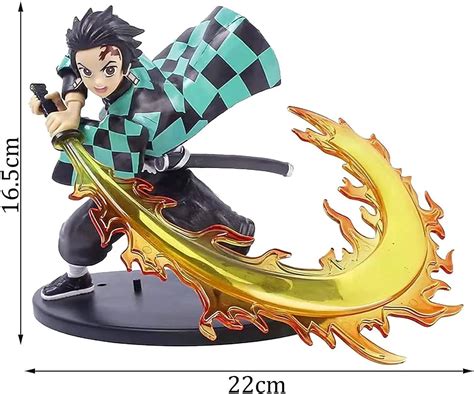 Buy Online Tanjiro Fire Sword 16 CM Anime Figure India – Drakon ...