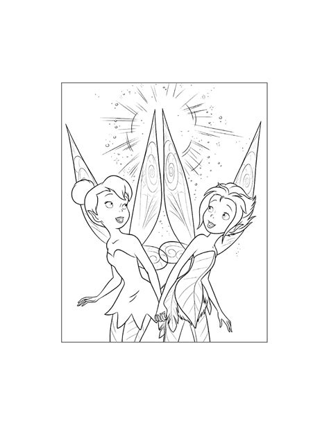 Tinkerbell Coloring Pages – Printable Coloring Pages. FREE