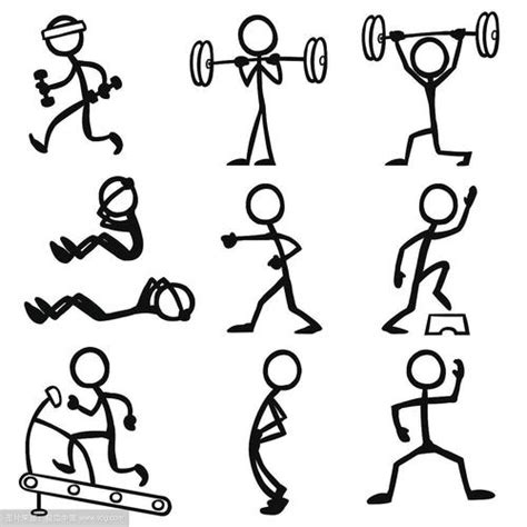 Exercise简笔画 的图像结果