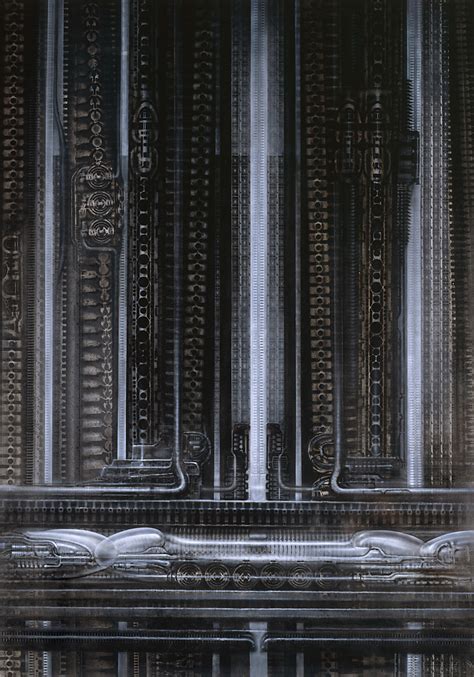 H R Giger Art Landscape
