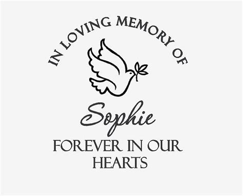 Image result for In Loving Memory Back Window Decals