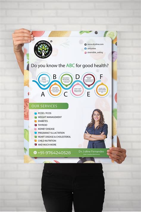 Dr Joline's clinic poster