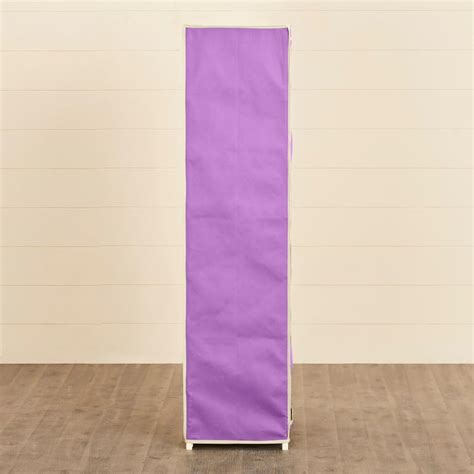 Buy Helios Footon Fabric 14 Pairs Collapsible Shoe Rack - Purple from ...