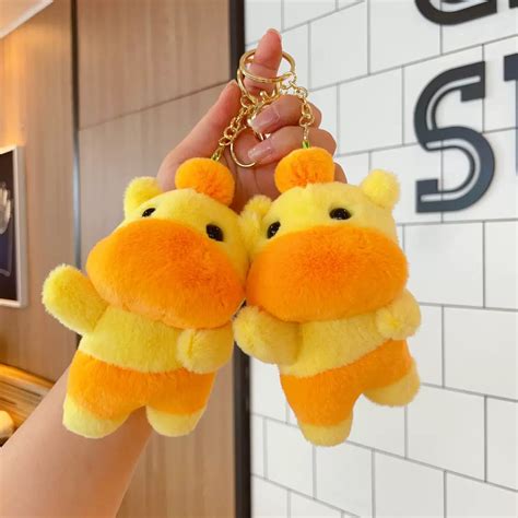 Capybara Lulu Plush Keychain – Diecutsmart