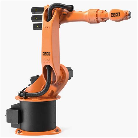 3D model 6 axis Robot Arm Kuka KR 16 3 Rigged for Maya | 3D Molier ...