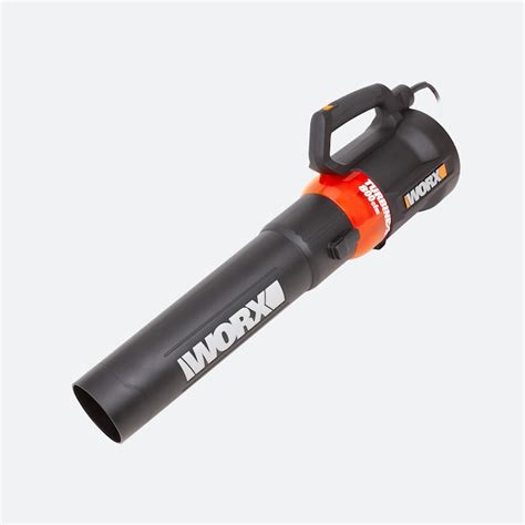 WORX TURBINE 800-CFM 135-MPH Corded Electric Handheld Leaf Blower WG521 ...