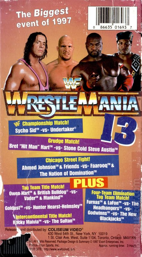 Wwe Wrestlemania 13 Best Match Of The Wrestlemania 13 Card | Wrestling