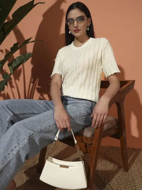 White T Shirt Women - Buy White T Shirt Women online at Best Prices in ...