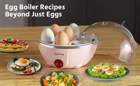 Buy Lifelong Plastic Egg Boiler for 7 Eggs, 350 Watt|3 Boiling Modes ...