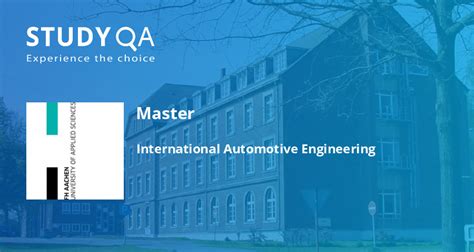 StudyQA — Master: International Automotive Engineering — FH Aachen ...