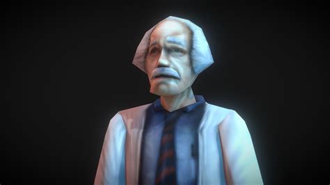 Half-Life Scientist Einstein - Download Free 3D model by Homeless ...