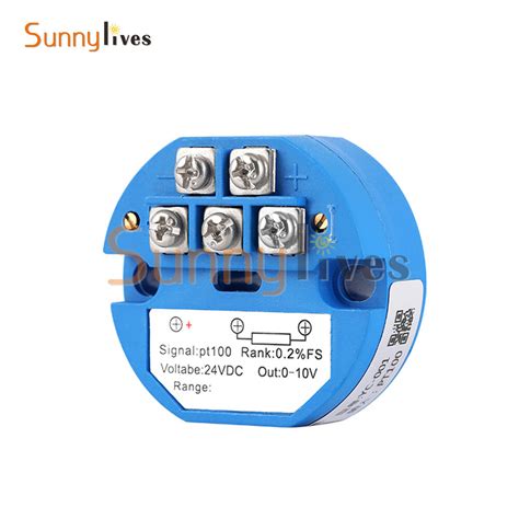 DC24V RTD PT100 Sensor 0-400/500/600℃ to Output | Ubuy India