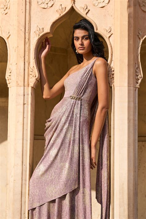 SARI DRAPE GOWN – dash and dot