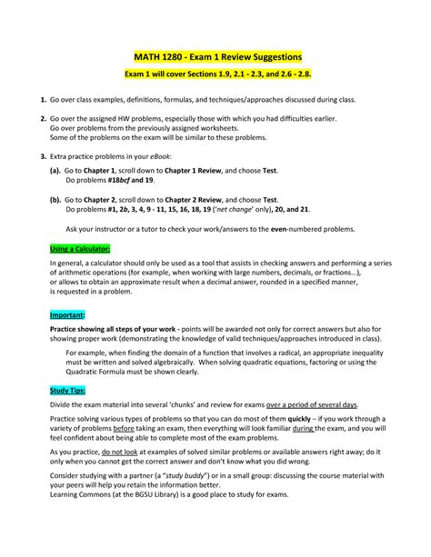 Image result for Math 12 Exam Review