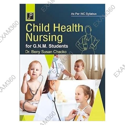 Child Health Nursing For G.N.M Students | By Beny Susan Chacko | Jain ...