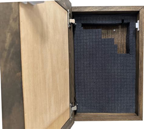 Hidden Gun Safe With Grim Reaper Design Concealed Gun Shelf by ...