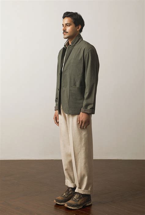 Gridline Blazer – Nappa Dori
