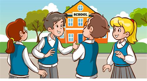 Discuss Two Students Cartoon 的图像结果