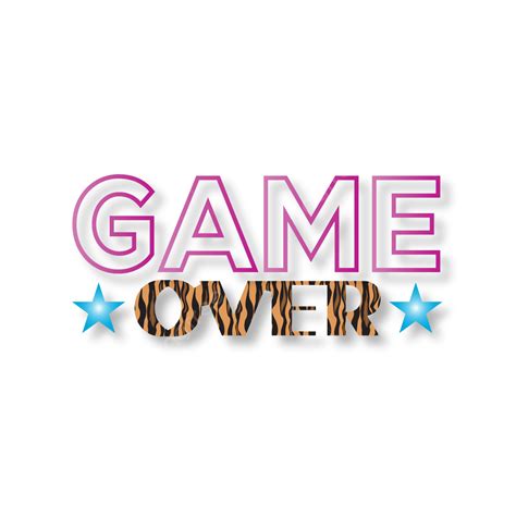 Image result for Game Over PNG
