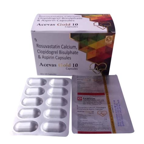 ACEVAS-GOLD 10 MG Capsules Samson Laboratories Pvt. Ltd.