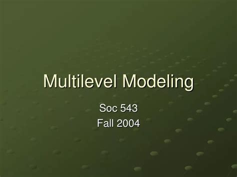 Image result for Multilevel Modeling