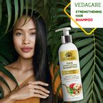 Vedacare Hair Strengthening Shampoo With Apple Cider, Moroccan Argan O