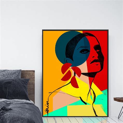 Buy Framed Wall Art Painting Titled: Caress | Licensed Art Print on Canvas