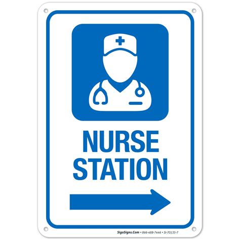 10x7 Nurse Station Hospital Sign, Rust Free Philippines | Ubuy