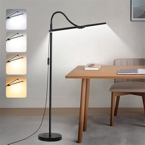 Led Floor Lamp 15w 1800lm Bright Reading Floor Lamp Office | Desertcart ...