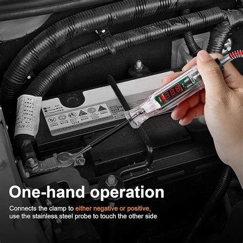 WINAMOO Premium Digital LED Automotive Circuit Tester, DC India | Ubuy