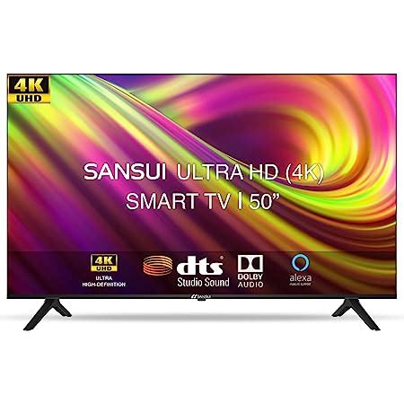 Sansui 140cm (55 inches) 4K Ultra HD Certified Android LED TV with ...