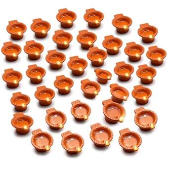 Buy DD Water Sensor Diya Set of 30 | Electric Flameless & Smokeless ...