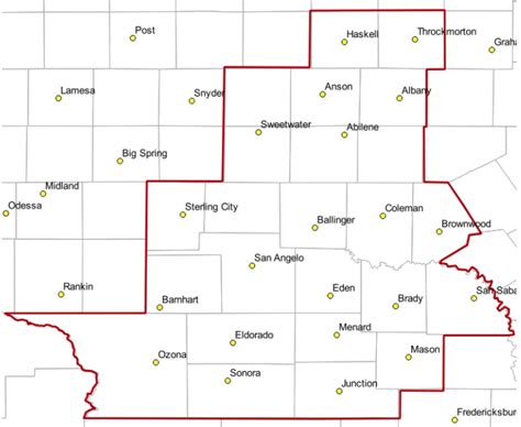 NWS San Angelo, TX Virtual Tour