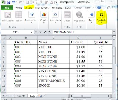 Excel Power Query Insert Symbols 的图像结果