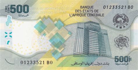 500 Francs CFA - Central African States - Numista