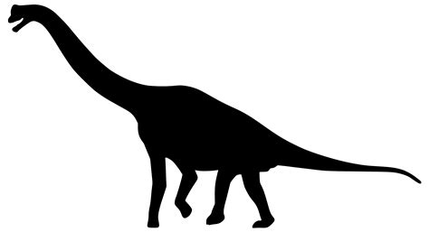 Printable Dinosaur Silhouette